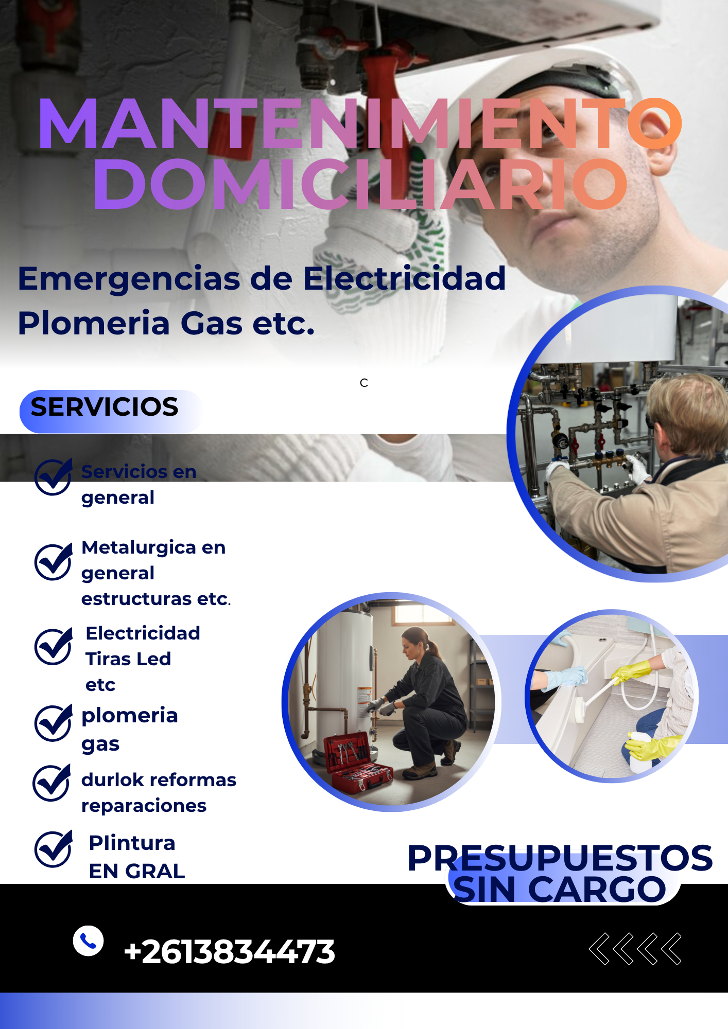 Mantenimiento domiciliario Mendoza 