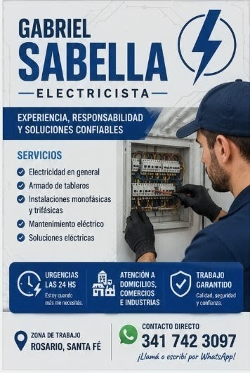 Gabriel Sabella Electricista 